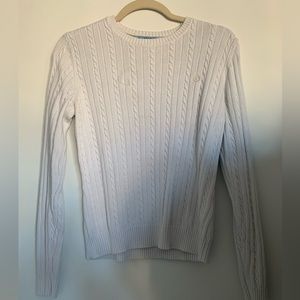 Vintage Izod cableknit sweater